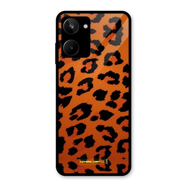 Leopard Glass Back Case for Realme 10