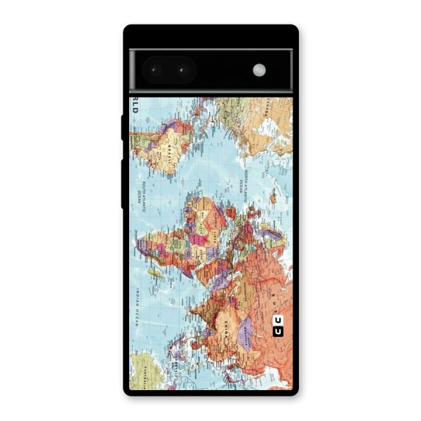 Lets Travel The World Glass Back Case for Google Pixel 6a