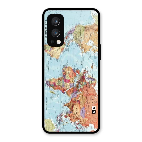 Lets Travel The World Glass Back Case for OnePlus Nord 2 5G