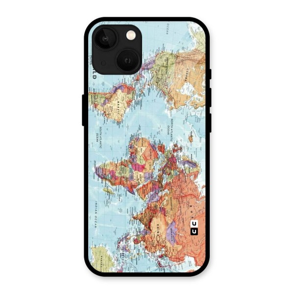 Lets Travel The World Glass Back Case for iPhone 13