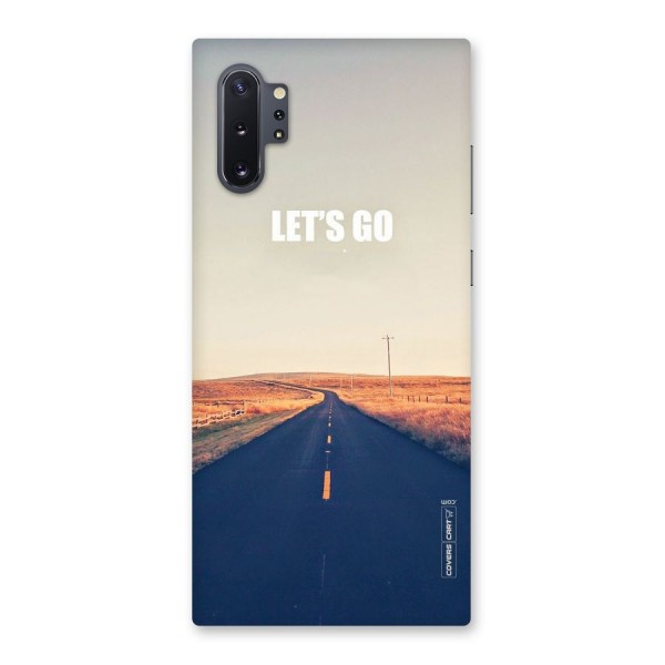 Lets Wander Back Case for Galaxy Note 10 Plus