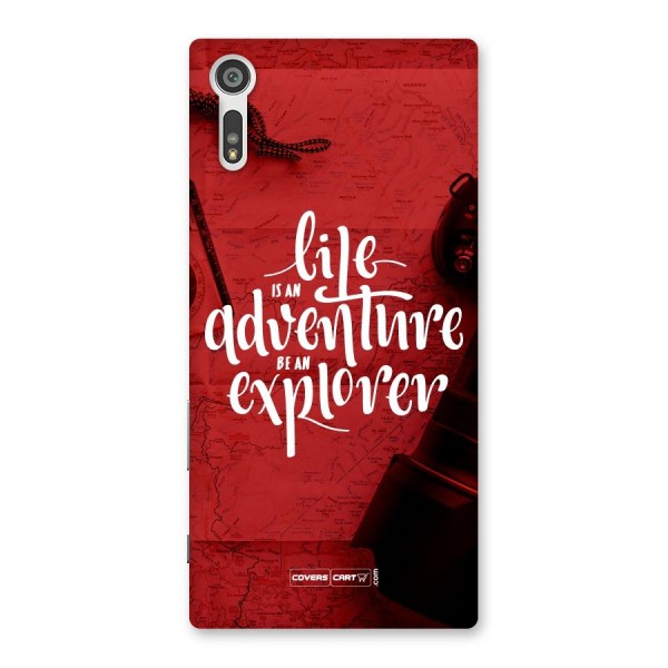 Life Adventure Explorer Back Case for Xperia XZ