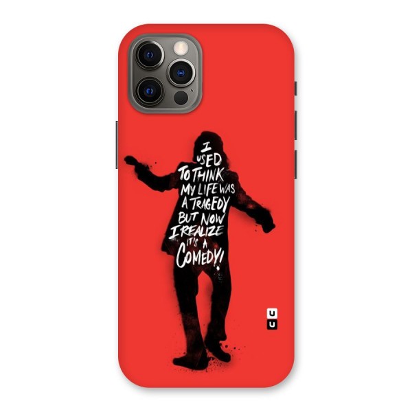 Life Tragedy Comedy Back Case for iPhone 12 Pro
