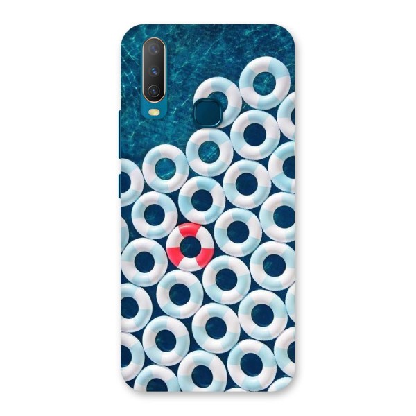 Light Blue Allure Back Case for Vivo Y15