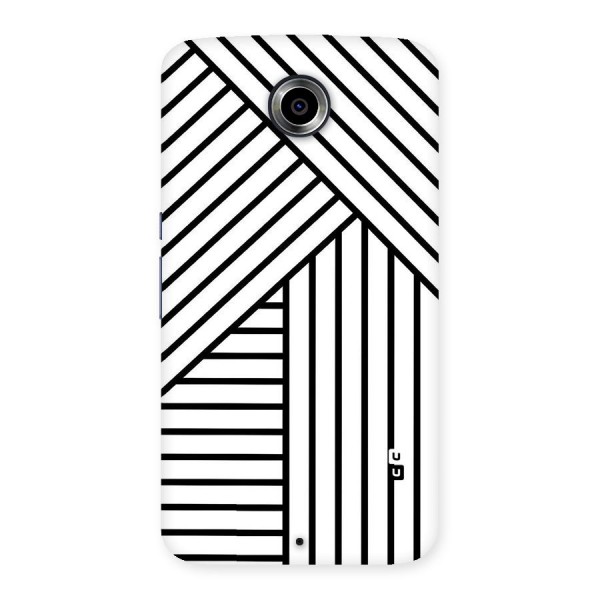 Lines Pattern Stripes Back Case for Nexsus 6