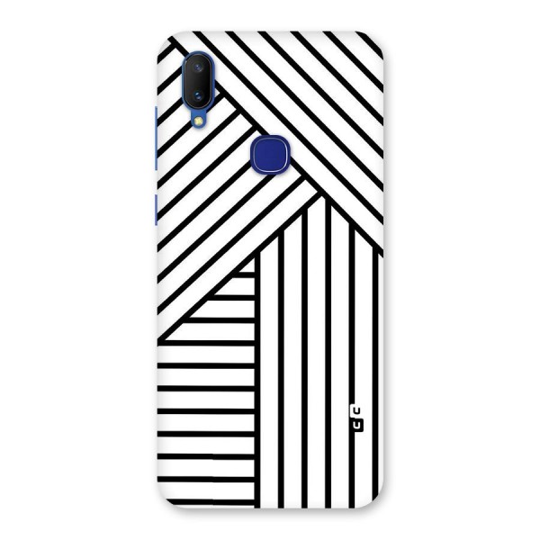 Lines Pattern Stripes Back Case for Vivo V11