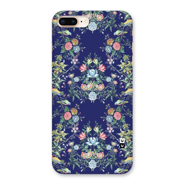 Little Flowers Pattern Back Case for iPhone 8 Plus