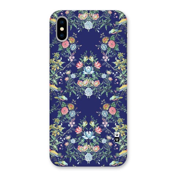 Little Flowers Pattern Back Case for iPhone X