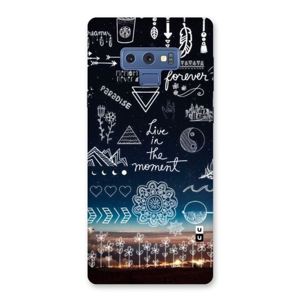 Live In The Moment Back Case for Galaxy Note 9