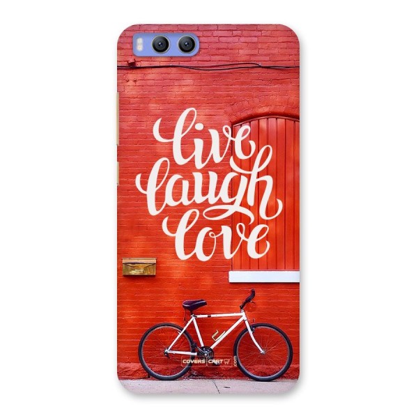 Live Laugh Love Back Case for Xiaomi Mi 6