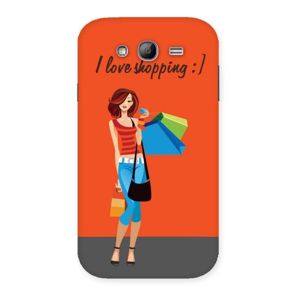 Love Shopping Classy Girl Back Case for Galaxy Grand Neo Plus