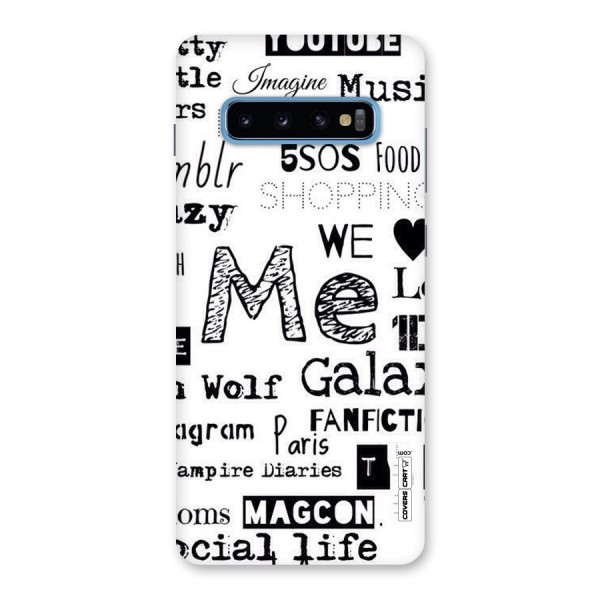 Love Things Back Case for Galaxy S10 Plus
