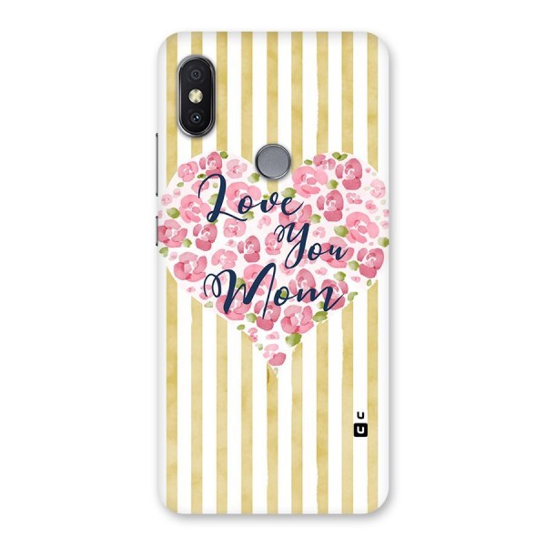 Love You Mom Back Case for Redmi Y2
