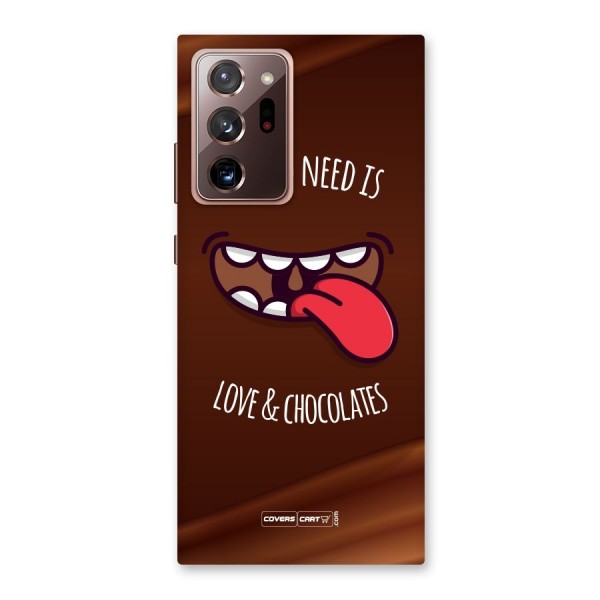 Love and Chocolates Back Case for Galaxy Note 20 Ultra
