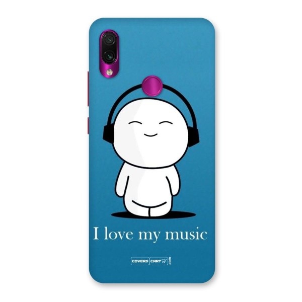 Love for Music Back Case for Redmi Note 7 Pro