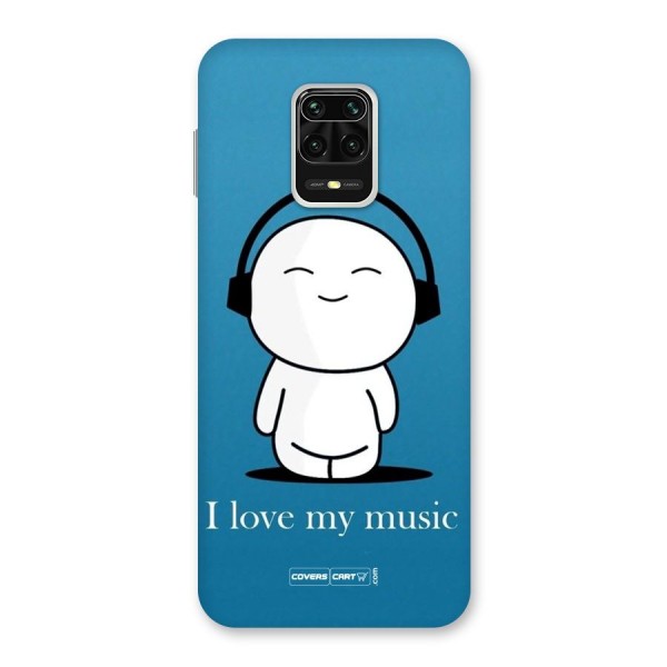 Love for Music Back Case for Redmi Note 9 Pro