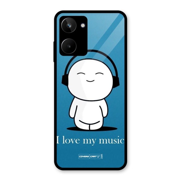 Love for Music Glass Back Case for Realme 10