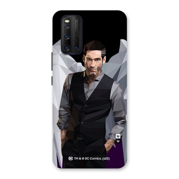 Lucifer Morningstar Art Abstract Back Case for Vivo iQOO 3