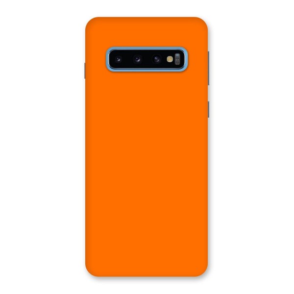 Mac Orange Back Case for Galaxy S10