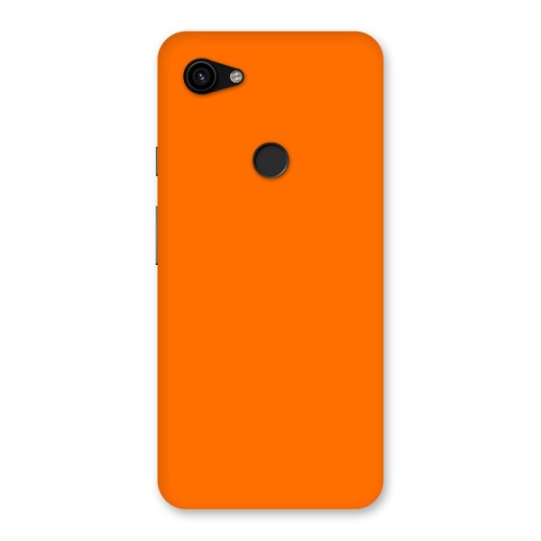 Mac Orange Back Case for Google Pixel 3a XL