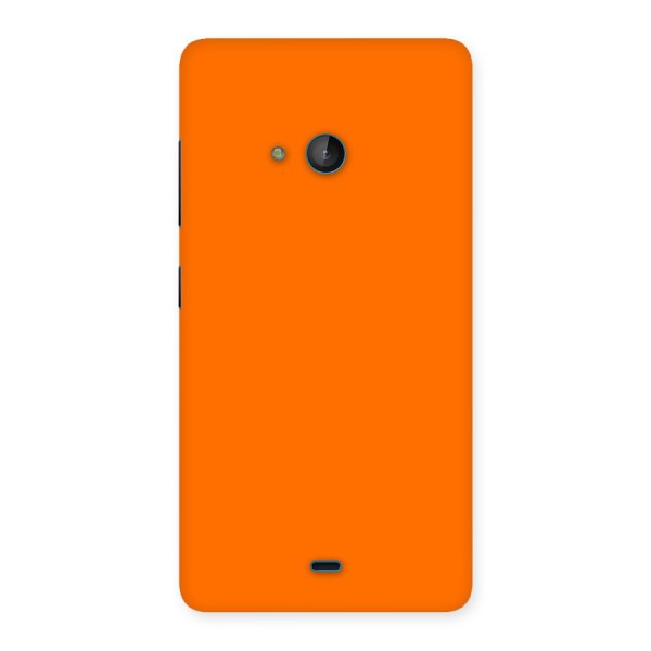 Mac Orange Back Case for Lumia 540