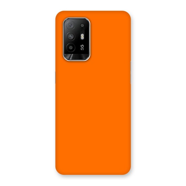 Mac Orange Back Case for Oppo F19 Pro Plus 5G