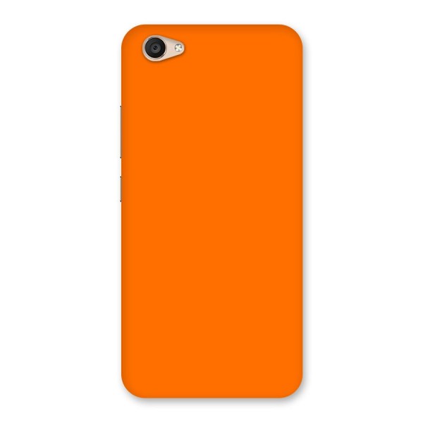 Mac Orange Back Case for Vivo V5 Plus