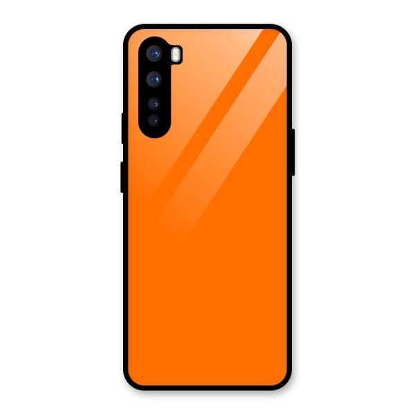 Mac Orange Glass Back Case for OnePlus Nord
