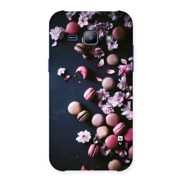 Macaroons And Cheery Blossoms Back Case for Galaxy J1