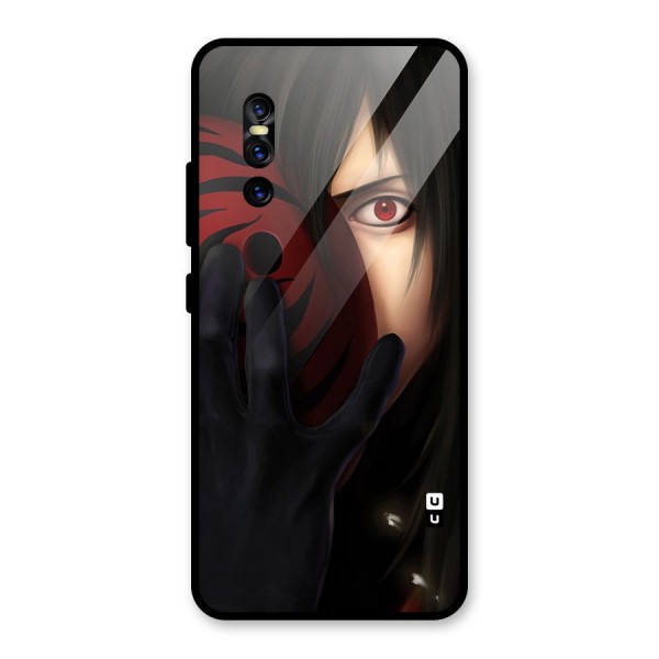 Madara Sharingan Glass Back Case for Vivo V15 Pro