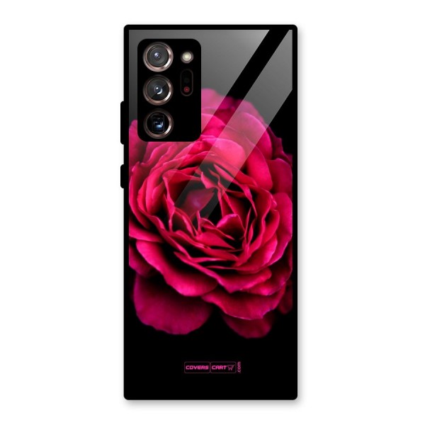 Magical Rose Glass Back Case for Galaxy Note 20 Ultra