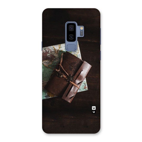 Map Journal Back Case for Galaxy S9 Plus