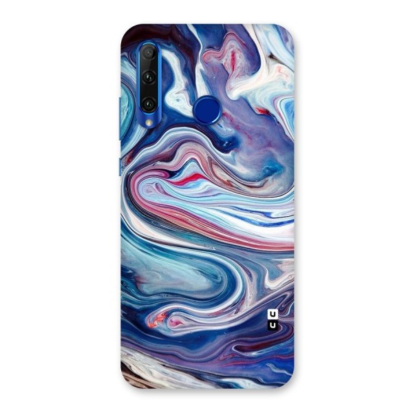 Marble Style Printed Back Case for Honor 20i