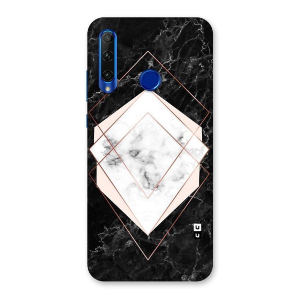 Marble Texture Print Back Case for Honor 20i
