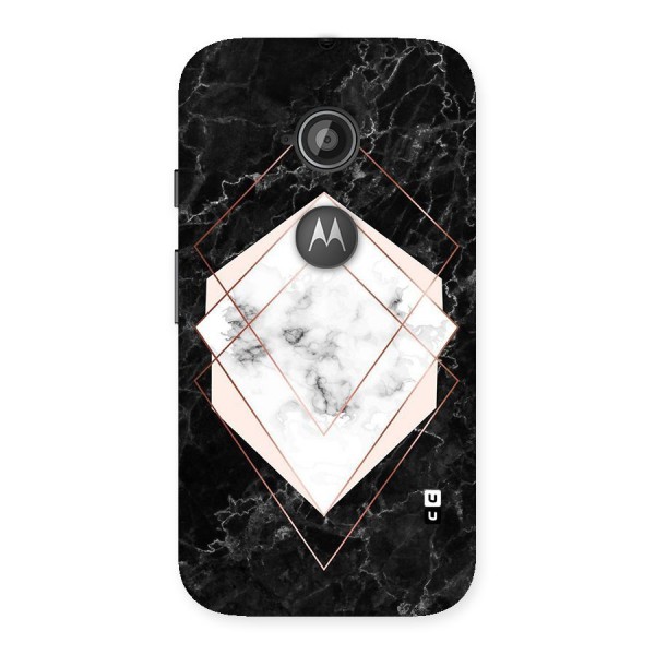 Marble Texture Print Back Case for Moto E 2nd Gen