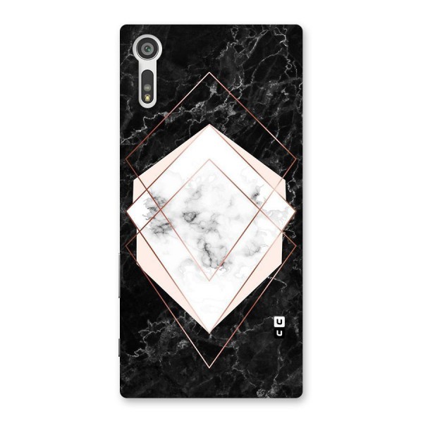 Marble Texture Print Back Case for Xperia XZ