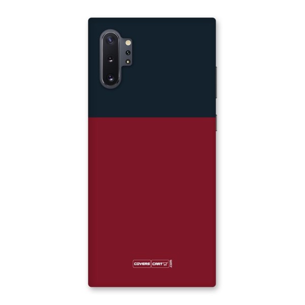 Maroon and Navy Blue Back Case for Galaxy Note 10 Plus