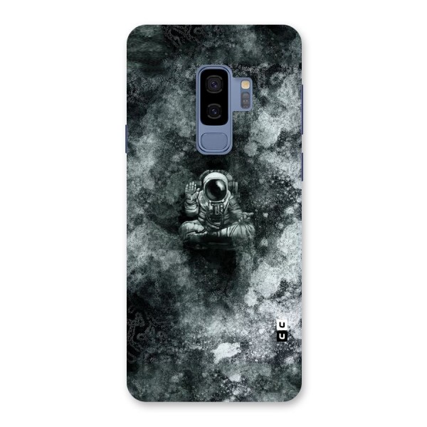 Meditating Spaceman Back Case for Galaxy S9 Plus