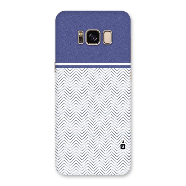 Melange Striped Pattern Back Case for Galaxy S8