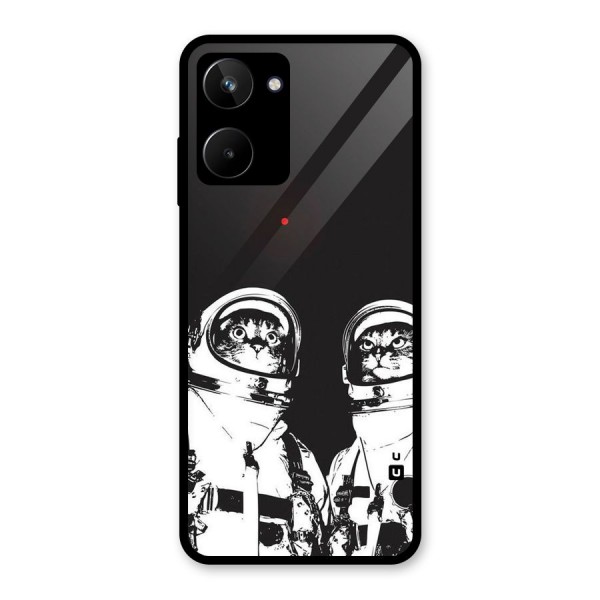 Meow Moon Glass Back Case for Realme 10