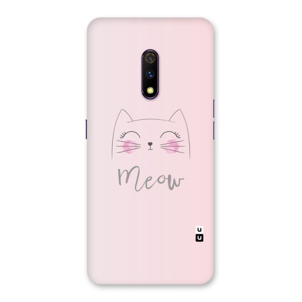 Meow Pink Back Case for Realme X