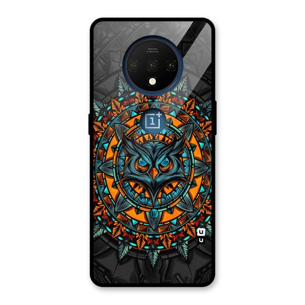 Mighty Owl Artwork Glass Back Case for OnePlus 7T
