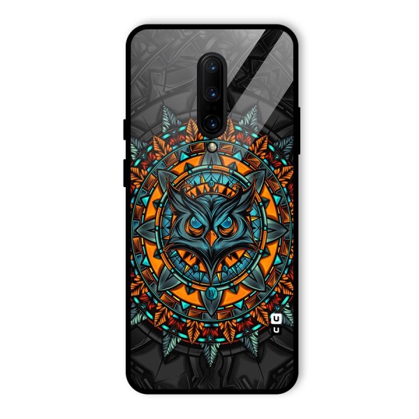 Mighty Owl Artwork Glass Back Case for OnePlus 7 Pro