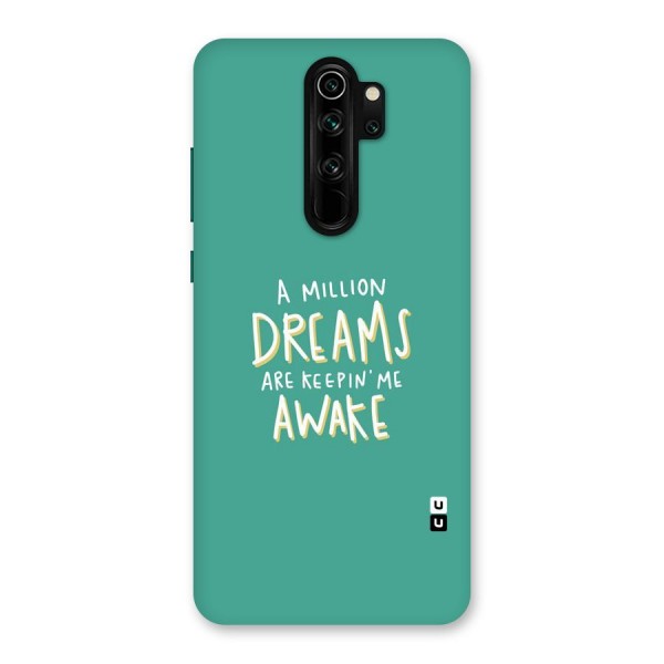 Million Dreams Back Case for Redmi Note 8 Pro