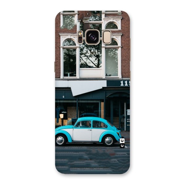 Mini Blue Car Back Case for Galaxy S8