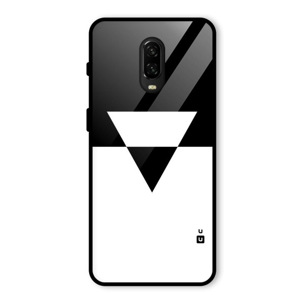 Minimal Triangle Glass Back Case for OnePlus 6T