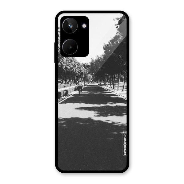 Monochrome Path Glass Back Case for Realme 10