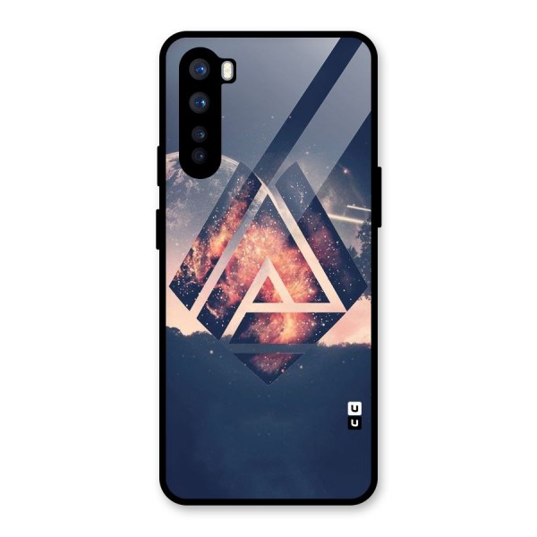 Moon Abstract Glass Back Case for OnePlus Nord