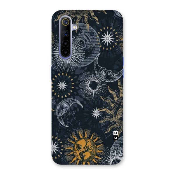 Moon And Sun Back Case for Realme 6