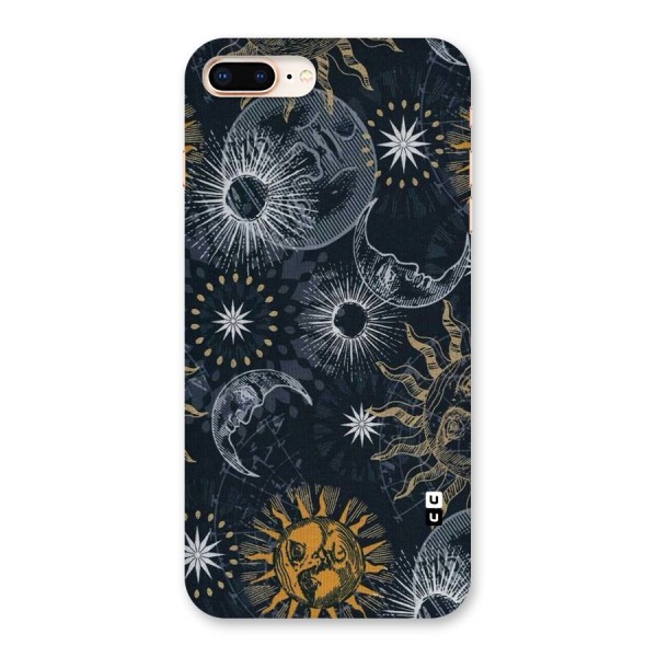 Moon And Sun Back Case for iPhone 8 Plus
